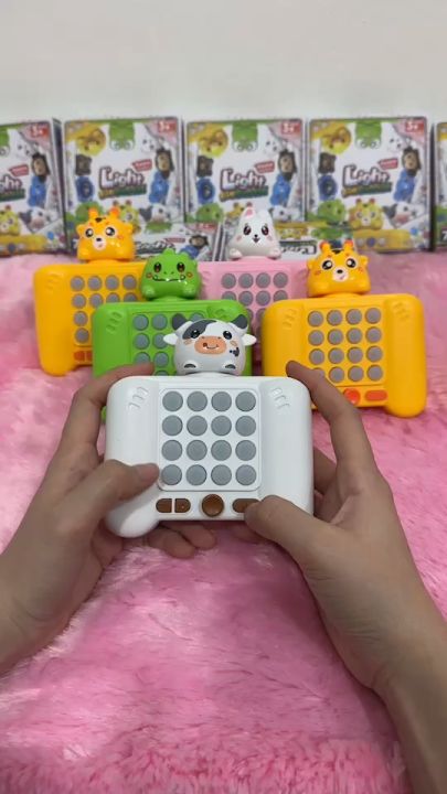 Pop Rocker Fidget Pop it ไฟฟ้า popit rocker สัมผัสซิลิโคนมีความไวเพียงกดปุมซิลิโคนเบา ...