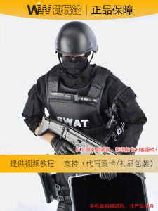 ทหารบก SWAT Model Seal Team ฮิปเปอร์ฮาวก์ ทหาร ของเล่นทหารสำหรับเด็กวัยกลางคน ส่วนบนของร่างกายเคลื่อนที่ได้ ขนาด 1/6