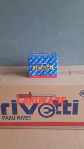 1 Kotak Paku Rivet Merk Rivetti 450 Ukuran 3.2mm x 12.7mm Isi 1000 Pcs