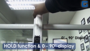 Kaisi Alat Ukur sudut kemiringan Waterpass Inclinometer Digital Level 90 Degree 400mm Magnetics