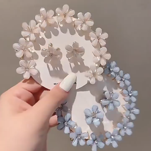 10 PCS Cute Cartoon Rubber Hair Bands/Hairpin for Babies