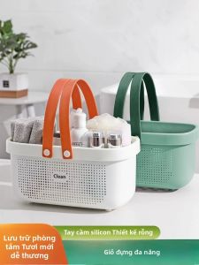 Loolecondera | Giỏ Lưu Trữ Phòng Tắm Di Động Có Khả Năng Thoát Nước