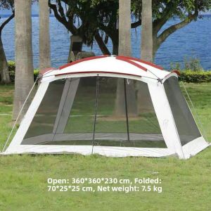 YINGLE | Portable Sunscreen Mosquito Repellent Tent for Outdoor Camping and Fishing Gatherings