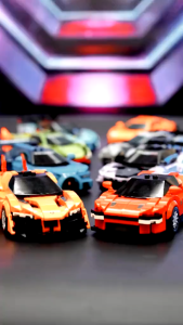 PASAR ASEMKA13 - Brick Block Sembo Mobil Famous Car Mainan Anak Toys