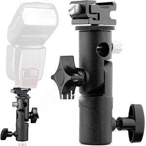 Universal Metal Mount Flash Hot Shoe ผู้ถือร่ม Mount Bracket สําหรับร่มนุ่มร่มสะท้อนแสง