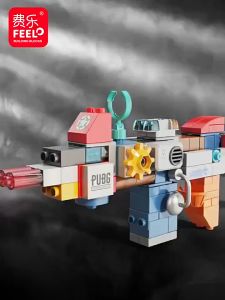 Bộ lắp ghép lego hình súng robot cao cấp 130 chi tiết Super B