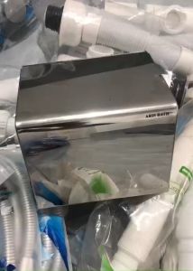 Hộp giấy vuông nhà tắm chất liệu inox 304 tiện lợi hiện đại sang trọng từ thương hiệu Aris Bath