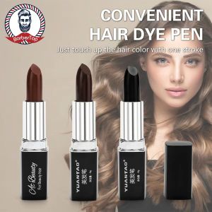Barbertop Dùng Một Lần Thuốc nhuộm tóc Bút Son Môi Phong Cách Lâu Dài Bìa Cho Tóc Trắng Thuốc nhuộm tóc tạm thời Thuốc nhuộm tóc Kem Đen Thuốc nhuộm tóc tạm thời Thuốc nhuộm tóc Bổ Sung
