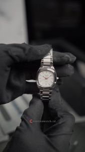 Jam Tangan Wanita Christophe Arden CA 1005 LHBSSSLRG White Dial Silver Stainless Steel Strap