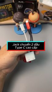 Jack chuyển từ cổng sạc Type C sang 2 cổng Type C - Sạc nhanh 60W - Âm thanh DAC cao cấp ( Không hỗ trợ Ipad chip M )