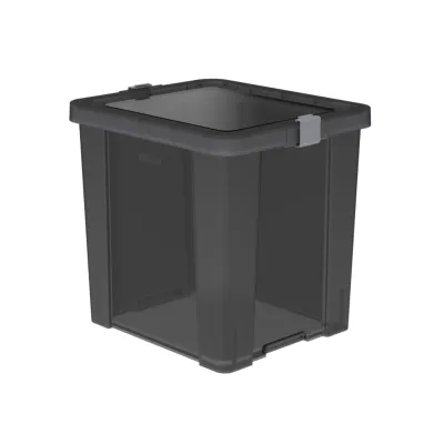 Tramontina Basic Office 42L Organizer Boxes Stackable/Plastic/Lock