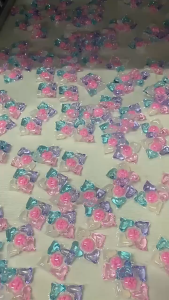 120 Pieces Of Five In One Powerful Cleaning Laundry Gel Beads Long-Lasting Fragrance Strong Cleaning Fragrance Fabric Softener Concentrated Laundry Detergent Laundry Beads Apartment Dormitory Laundry Supplies