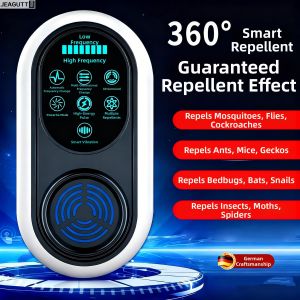 jeagutt | Ultrasonic Insect Repeller Household Fly Mosquito Cockroach Rat Repellent