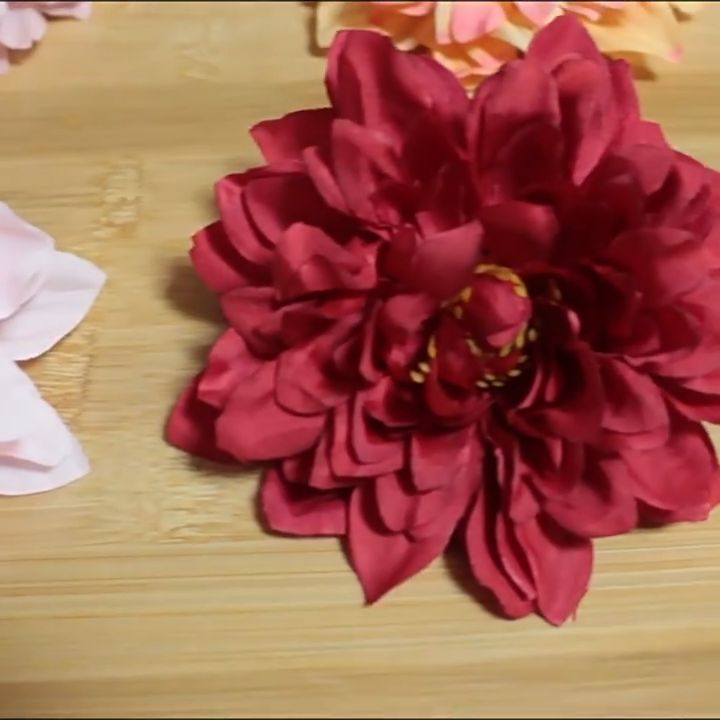 Đầu bông hoa mẫu đơn giả TODOCO decor phụ kiện trang trí nhà cửa