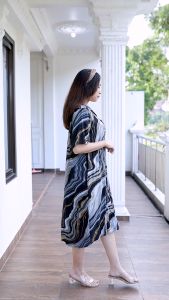 Daster Rayon Claudia Pendek Selutut