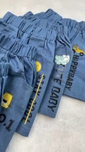 BBKid🦄️Kids 6M-6Y Soft Jeans Short Pants MZ001
