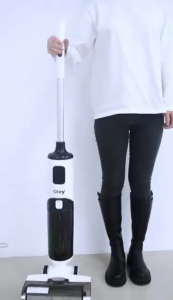 Oley X4 [Best-Seller] Smart Floor Cleaner | 22kPa Powerful Suction | 60-Minute Long Battery Life | Odor Removal & Antibacterial | Dual Drying Modes | Intelligent Self-Cleaning | Wet & Dry Vacuum