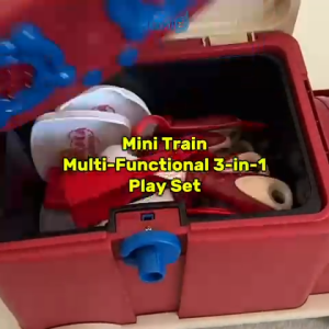 Mini Train Toys Multi Functional Play House / Medical / Kitchen / Tool Set / Toddler Scooter Trolley