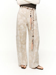 DUSHU | Casual Work-style Wide-leg Pants