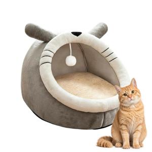 Deep Sleep Cat Bed Cartoon Pet Bed Removable Washable Comfortable Pet Sleeping Bed for Small Dog Mat Bag Cave Cats Bed