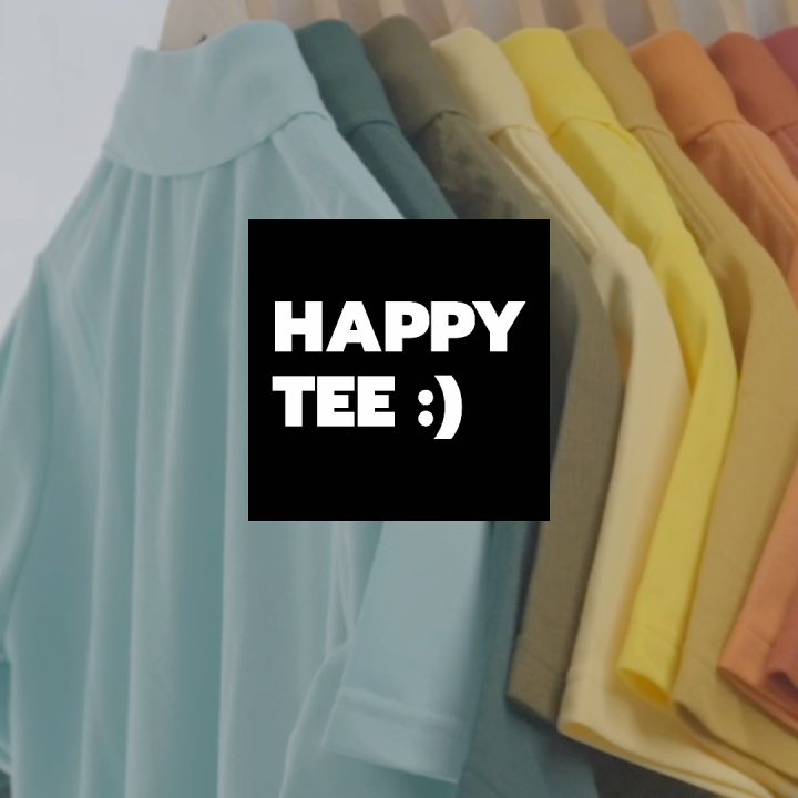 Happy Tee HAPPY TEE เสื้อโปโล สี Earth Tone คุณภาพดี ทรงสวย มีกระเป๋า ผ้านุ่มไม่ ...