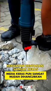 TORA TR0900066: Alat Bor untuk Konstruksi & Mesin Bor Bobok Beton 800 W