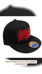 SLAYER BAND  SNAPBACK  CAP BLACK