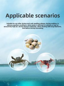 HUAXU | Calcium Magnesium Phosphate Supplement for Shrimp and Crab Growth Promotion