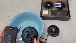 BỘ PHỤ KIỆN ÁO QUẠT GIÓ CHÍNH HÃNG KENJI PIN DỤNG LƯỢNG CAOQUẠT 18V SỬ DỤNG 15-20 TIẾNG BẢO HÀNH 1 NĂM