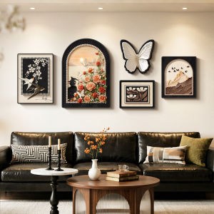 HAIMASHENGKANG | Vintage French Decorative Painting Butterflies Roses Cats