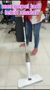 GM Bear Pel Spray Mop Putih Praktis 1028-Ultra Mop Cleanze White