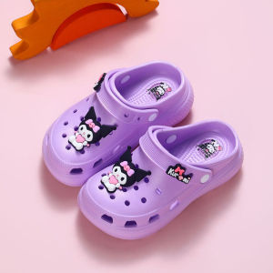 Merry Rose Kuromi Shoes Sandals for Girl Soft Sole Slippers Baby Slippers Shoes For Baby Boy and Girl 2-15 Years 0106-1