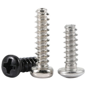 POWER&STRONG | Stainless Steel Self-Tapping Screws with Round Head and Flat Tail
