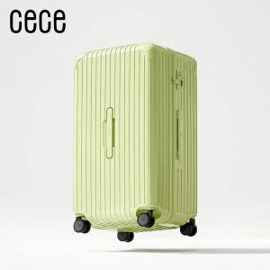 cece | Womens Large Capacity Durable Zipper Travel Luggage
