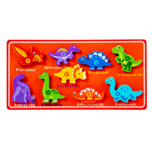 3D Puzzle Childrens Early Education Toy Animal Transportation Velcro Sea Fruit Shape Funny DIY Paste Puzzle Toys Gifts for Kids