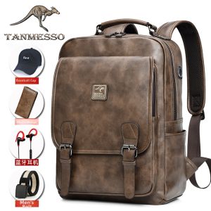 tanmesso | Trendy & Casual Large Capacity Mens Backpack for Laptops