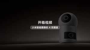 Xiaomi | Original Xiaomi Smart Camera 4 Dual-Lens Edition Dual 5MP Cameras 3K Ultra HD Quality Home Surveillance Infrared Night Vision