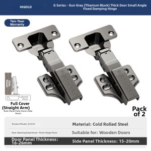 HIGOLD | Three-Stage Force Hinge Cabinet Door Full Damping Buffer Hinge
