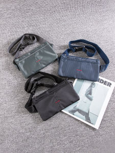 กระเป๋าคาดเอวผ้าอ็อกซ์ฟอร์ดสำหรับวิ่งกลางแจ้งแบบลำลองสำหรับทั้งชายและหญิง กระเป๋าใส่โทรศัพท์มือถือแบบเรียบง่ายและทันสมัย