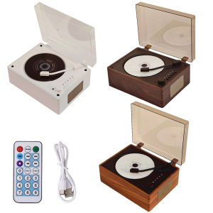 [Vktech] Travel-Friendly Rechargeable CD Player with Bluetooth 5.0 and Remote Control Compact Portable Design