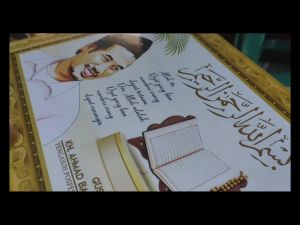 Bingkai Foto Kh Gus Baha & Poster Habib Aesthetic: Dekorasi Ruang Tamu & Kamar Modern