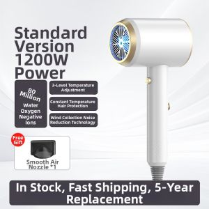 Professional Hairdryer Negative Ion Constant Temperature Hairdressing Salon High Wind Power Fast Drying for Home Use Student Dormitory