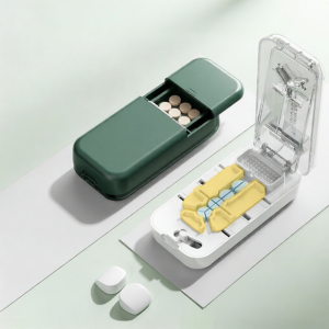 Portable Medicine Box Precision Cutter Two Three Four Splitter Drug Separator YULIKIKER Brand from Mainland China