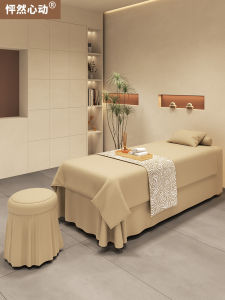 PINGRANXINDONG | Luxury Spa Use Bed Sheet Set Cotton Linen Printed