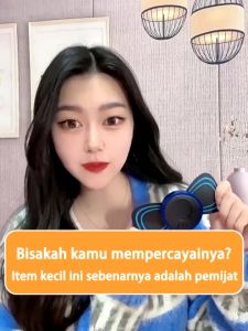 Alat Pijat Leher Terapi Mini Pad Mat Electric Massager Recharging EMS