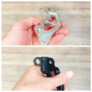 Pát trước Winner đĩa 290/295mm xài heo zin theo xe màu đen trắng