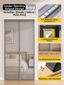 UKOBT | Mosquito Repellent Magnetic Door Curtain