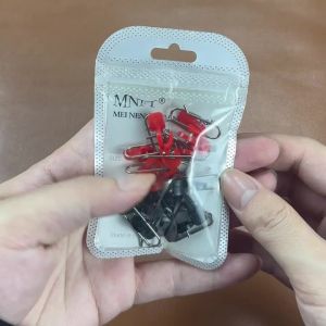 Topranc 100 Cái Kẹp Mồi Bằng Thép Không Gỉ Có Khóa Nhanh Và Móc Tai Nhựa Dùng Cho Câu Cá Biển Ngoài Trời