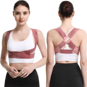 Back Brace Posture Corrector Adjustable Back Shoulder Support Brace Humpback Correction Strap Support Belt for Men Women Posture Correct