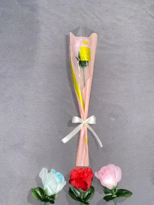 Buket Singel Bunga Mawar - Rose Flower Artificial 1 Tangkai Termurah